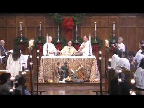 10:30 a.m. Christmas Day Holy Eucharist, Dec. 25, 2019.