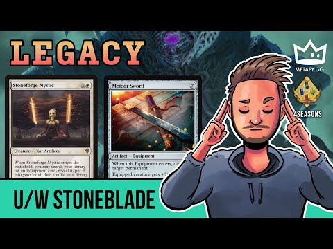 Stoneforge Mystic has Sharpened her BLADE + Guide! \ Legacy \ MTGO