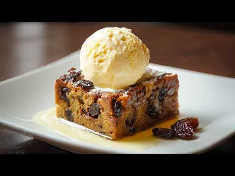 Classic Bread Pudding:  Comfort food at its best