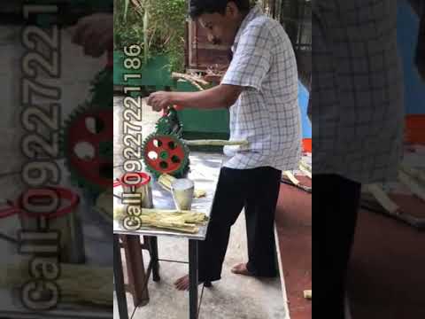 Hand Operated Sugarcane Crusher videos