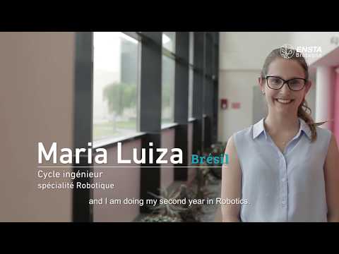 Interview with Maria Luiza, from Brazil, International Student at ENSTA Bretagne