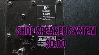 Video thumbnail for Logitech X-530, The Best Garage Speakers !? by UOttawaScotty