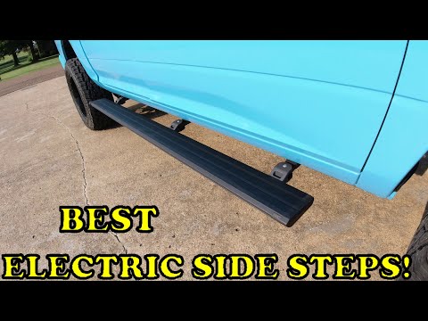 Rough Country Retract Electric Side Steps Install and Review