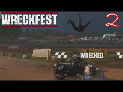 (Lawnmower Racing Is Hard and I'm Bad At It) Wreckfest Career Mode Part #2