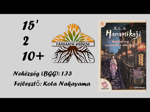 Hanamikoji kártyajáték - Hogyan kell játszani? - Társasok Erdeje