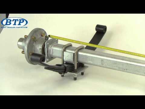 How to Measure Your Boat Trailer Axle?