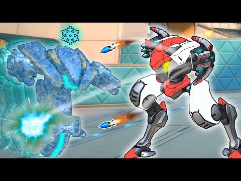 Cryo Javelin 6 TENGU , Mech Arena funny video .
