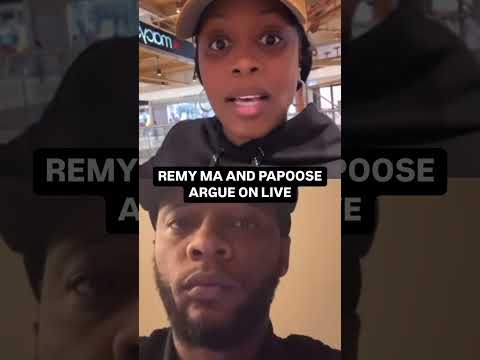 Remy Ma & Papoose Argue On Live