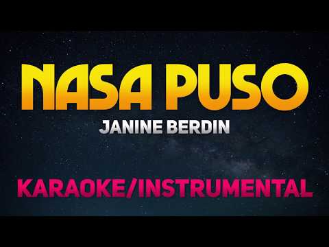 Nasa Puso by Janine Berdin [Karaoke/Instrumental] - Kadenang Ginto OST