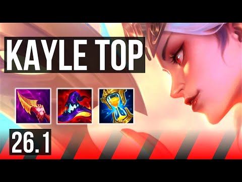 KAYLE vs AATROX (TOP) | Good KDA: 12/2/3 | EUW Master | 26.1