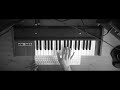 David Grumel "BEAUTIFUL SORROW" | Recording main theme with the Mini-Korg Univox (#Utopia EPK)