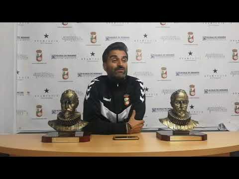 Rueda de prensa Jorge Martín RSD Alcalá vs RCD Carabanchel