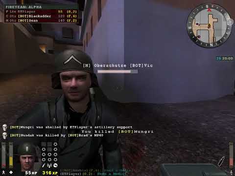 Wolfenstein: Enemy Territory - Single-Map Objective - Goldrush (Axis)