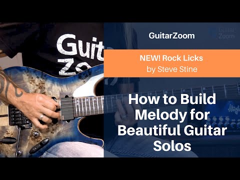 How to Build Melody for Beautiful Guitar Solos | Rock Licks Workshop