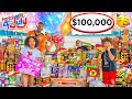 TOOK MY FAMILY FIREWORK SHOPPING WE ALMOST BOUGHT EVERYTHING OUT THE STORE