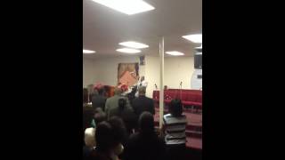 Pastor W.R bell preaching new mt olive church anniversary 2