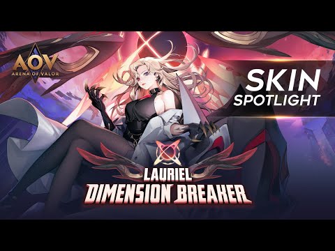 Lauriel Dimension Breaker Skin Spotlight - Garena AOV (Arena of Valor)