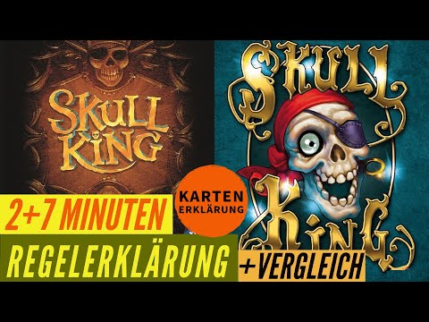 Skull King Regeln Anleitung Kartenspiel Stichspiel Vergleich + Sonderkarten