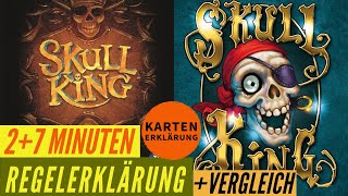 Skull King Regeln Anleitung Kartenspiel Stichspiel Vergleich + Sonderkarten