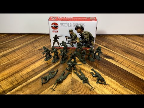 AIRFIX'S 1/32 WW2 US INFANTRY (Stop Motion Review) Episode 14