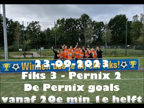Fiks 3 - Pernix 2 | de Pernix goals