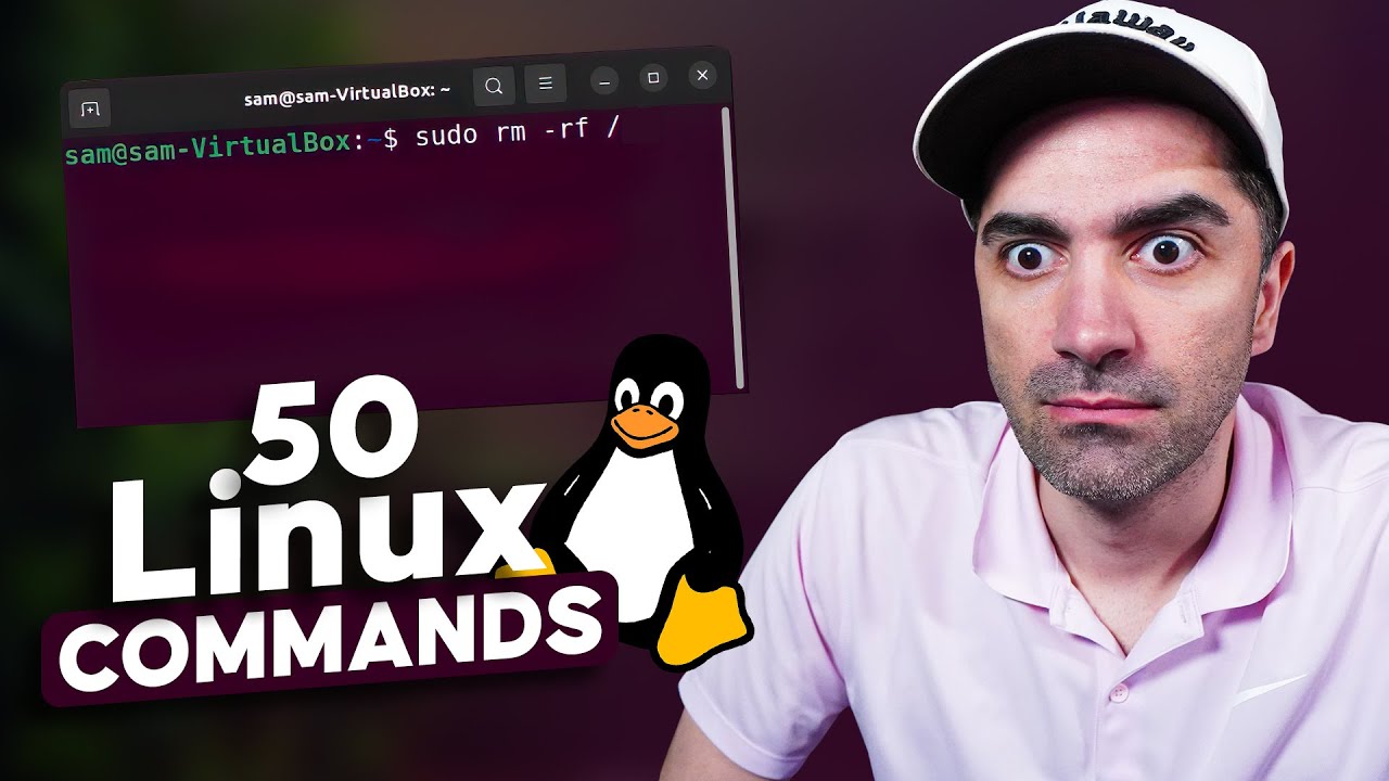 50 MUST KNOW Linux Commands (in under 15 minutes)