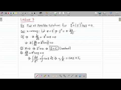 Math 205-Lecture 7