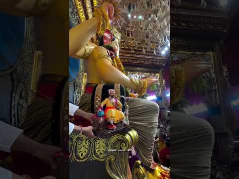 देव चोरला माझा 🥹 |#lalbaugcharaja #shivajimaharaj #ganeshchaturthi #trending #festival #fyp#shorts