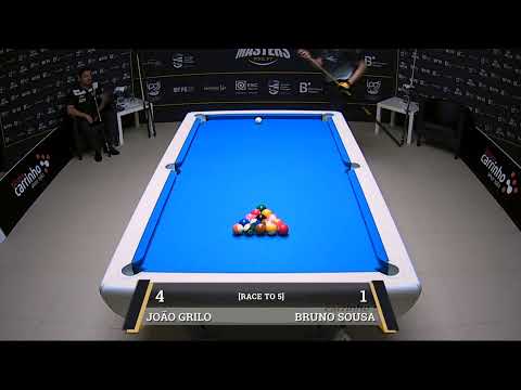 Campeonato Nacional POOL PT - Fase Grupos - João GRILO vs Bruno SOUSA