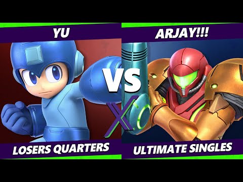 S@X 407 Online Losers Quarters - ARJAY!!! (Samus) Vs. Yu (Mega Man) Smash Ultimate - SSBU