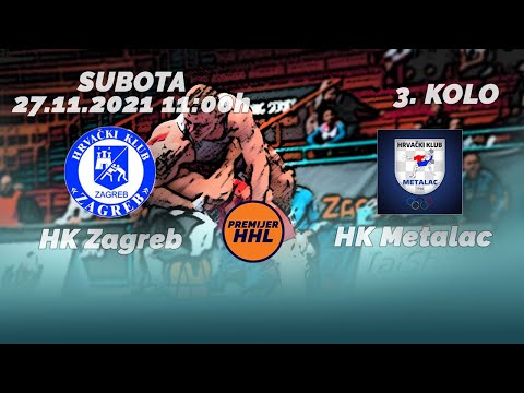 HK Zagreb - HK Metalac | HRVANJE PREMIJER 1.HHL | 3.KOLO