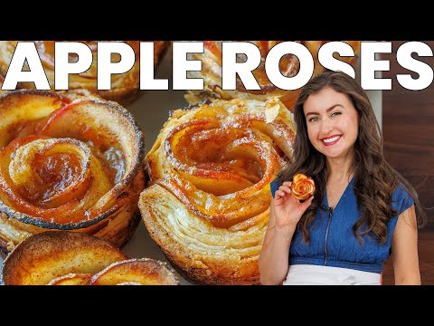 Easy Apple Roses Recipe | Perfect Puff Pastry Dessert