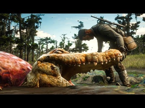 HUNTING THE LEGENDARY ALLIGATOR! | Red Dead Redemption 2