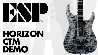 Video thumbnail for ESP Horizon CTM Guitar ESP Horizon CTM Special Demo Review by GAK