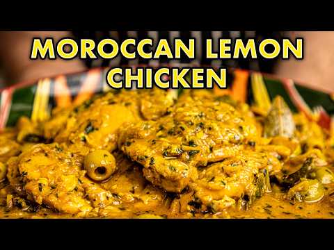 Moroccan Lemon Chicken Tagine - Ultimate North African Stew