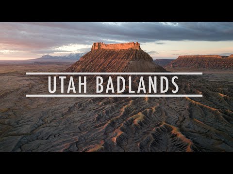 Utah Badlands | 4K Aerial Film