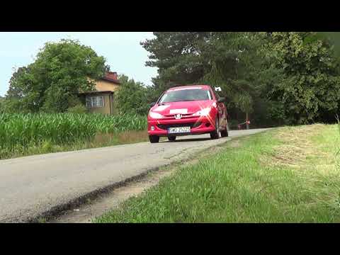 3 Rajd o Puchar Prezydenta Miasta Jastrzębie Zdrój-3 Runda RPŚ- Mitko / Butwiłowski - Peugeot 206
