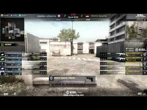 ESL Pro League - EPSILON vs PENTA -de_cache
