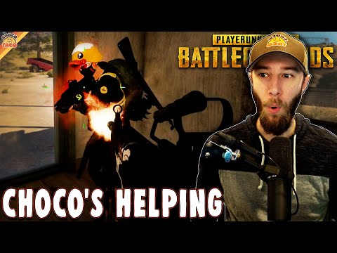 chocoTaco is Such a Good Helper ft. Quest & Halifax - PUBG Miramar Squads Gameplay