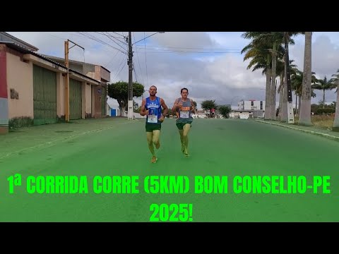 GRANDE DISPUTA NA 1ª CORRIDA CORRE  BOM CONSELHO-PE (5KM) 2025!