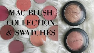 MAC BLUSH COLLECTION + SWATCHES