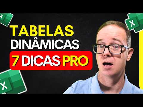 7 Técnicas Avançadas de Tabela Dinâmica que parecem Trapaça no Excel