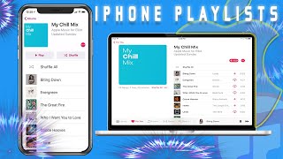 How to Create a PLAYLIST on iPhone Apple Music iTunes