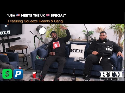 Squeeze Reacts 🇺🇸”WOLAAAAN…”💥🔫USA🇺🇸 MEETS THE UK🇬🇧SPECIAL (FULL EPISODE)🫡
