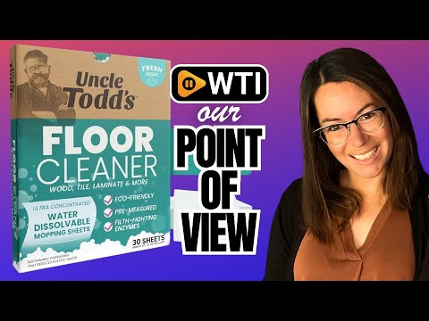 Uncle Todd's Ultra Concentrated Floor Cleaner - WTI product video review