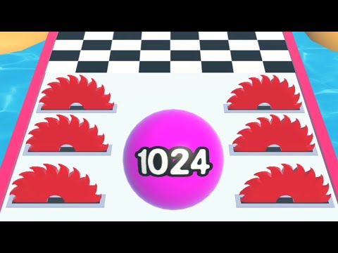 2048 Runner Balls: Ball Games - All Levels 1-18 Gameplay Walkthrough Part 1