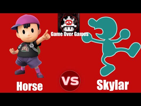 Game Over Games -  Horse (Ness) VS Skylar (G&W) SSB4 Singles