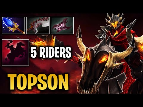 TOPSON - Chaos Knight Mid 7.24b Dota 2 Pro MMR Gameplay