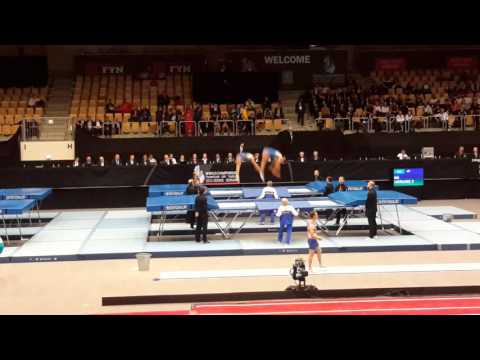 BYEDYEVKIN Dmytro,PROSTOROV Mykola UKR optional Trampoline World Championships 2015