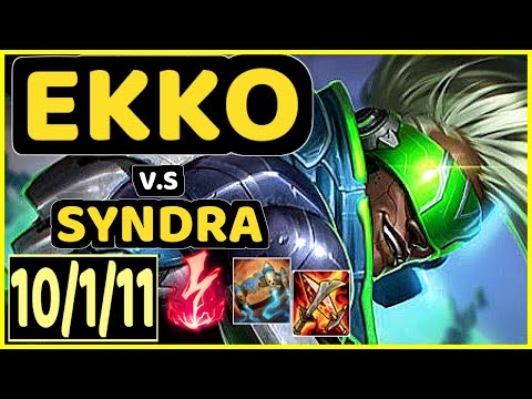 MAGIFELIX (EKKO) vs SYNDRA - 10/1/11 KDA MID CHALLENGER GAMEPLAY - EUW